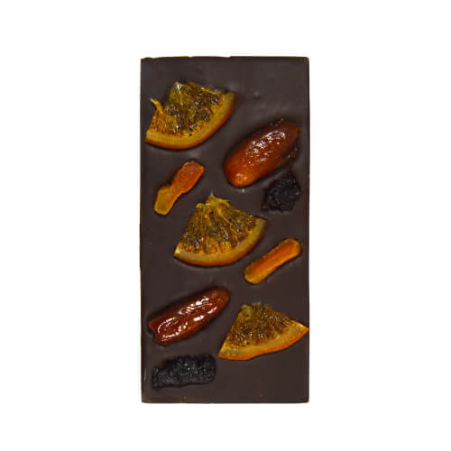 Dioni tabletas Chocolate negro y frutas confitadas