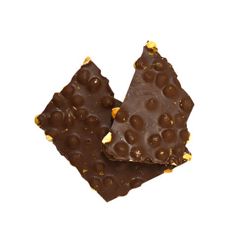 Dioni tabletas Troceado de chocolate con leche y frutos secos
